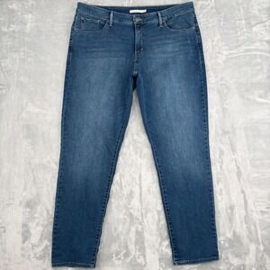 Levi's Jeans Women 20W (Fits 37x30.5) Blue 311 Shaping Skinny Plus Size Stretch
